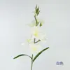 Flor de Simulación Tallo Único Gladiolo Grande Sala de Estar Mesa de Comedor Flor Flor Artificial Arreglo Floral Gladiolo de 5 Púas Flor Falsa Decoración de Boda Arte Floral