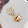 Cubierta de botón transfronteriza, hebilla decorativa de flor de resina de lujo ligero, gemelos desmontables de alta gama