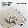 Gancho de Alambre con Adhesivo Fuerte, Montaje en Pared sin Taladro, Gancho Adhesivo sin Rastro, de Alta Resistencia, Adecuado para Uso en Dormitorio, Baño y Cocina