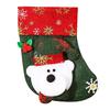 Calcetines navideños Calcetines navideños colgante de bolsa de regalo bolsa de dulces para niños calcetines de dibujos animados de tamaño pequeño decoraciones de bolsa de regalo