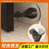 Tapón de Puerta de Silicona sin Taladro, Puerta de Baño, Puerta de Dormitorio, Tapón de Puerta Anticolisión, Bloqueador de Puerta Minimalista Moderno, Tapón de Puerta de Seguridad
