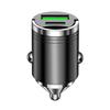 Carregador de carro 100w, um arrasto, dois isqueiros, plugue de conversão para celular, mini carregador de carro sem fio, invisível