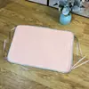 Esterilla de verano para mascotas, esterilla para gatos, esterilla para perros, esterilla de plataforma fija con correa para jaula de verano para gatos, esterilla para dormir tipo nido de conejo