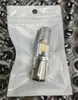 Faro LED de motocicleta de alta luminosidad tipo espina de pescado, un solo pin P15D H4 BA20D 12LED fabricante de faros