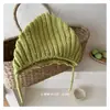 Gorro de Bebé Otoño e Invierno Nuevo Gorro de Lana Hombres y Mujeres Bebé Cálido Lindo Gorro Puntiagudo Versátil Gorro Tejido con Protección para las Orejas