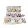 Pingente de brinquedo antiestresse, conjunto com 24 peças em caixa colorida, gadget para alívio do estresse