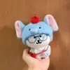 Roupas para Boneca de 10cm Chapéu de Cabeça de Maçã-Laranja Chapéu Roupas para Vestir Boneca de Algodão de 13cm Decoração de Mochila