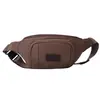 Bolsa de cintura personalizada atacado Bolsa de cintura para corrida de lazer para celular Bolsa de peito masculina multiuso Bolsa de cintura de lona para esportes ao ar livre