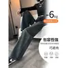 Jeans de Pierna Ancha Color Gris Cemento para Mujer Otoño 2024 Nuevo Cintura Alta Plisados Retro Nostálgicos Sueltos Casuales Pantalones de Piso