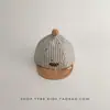 Gorra de Bebé de Moda Estilo Coreano, Gorra de Béisbol Delgada para Sol y Protección Solar de Primavera y Otoño para Bebés Niños y Niñas, Adecuada para Bebés Pequeños en Verano