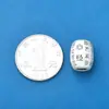 Nuevas Cuentas de Barril Sutra del Corazón de Plata Pura S999 Retro Estilo Chino Nuevo Cuentas de Transferencia DIY Accesorios para Pulsera Wenwan Pulsera Bodhi