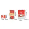 En stock bestseller transfronterizo sorpresa de Navidad caja pop-up regalo creativo Navidad plegable pop-up sobre rojo caja de regalo