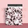 Bolsas de Embalaje de Nuevo Material Populares Estampado de Leopardo Gato Lindo Bolsas de Mensajería Bolsas de Empaque Dibujos Animados Impresión Colorida Bolsas Resistentes al Desgarro