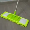 Mop de fábrica mop doméstico limpo sem fiapos chenille seco e úmido limpeza mop de chão pano destacável mop plano