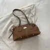 Bolso de hombro para mujer, nuevo diseño de moda transfronterizo otoño/invierno, estilo coreano minimalista, bolsa de mano de gran capacidad, ligero y lujoso