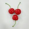 Cerezas de cereza de alta simulación artesanías decorativas regalo de celebración fruta de simulación de espuma accesorios de embalaje adornos fruta falsa