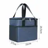 Bolsa de picnic portátil transfronteriza tela Oxford impermeable bolsa de hielo grande para el trabajo bolsa de almuerzo aislante para fiambrera