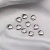 Acero Inoxidable Chapado en Oro Real Colgante Pequeño de Corazón de Durazno Colgante de Color Oro 18K Hecho a Mano Accesorios para Joyería DIY