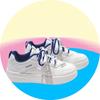 Zapatos Casuales Nuevos Zapatos de Mujer Punta Redonda Corte Bajo Casual Zapatos de Una Capa Tenis de Estudiante Bicolor con Cordones Zapatos Blancos