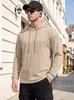 Website independente roupas masculinas transfronteiriças estilo americano gola henley jacquard texturizado moletom de meio botão com patches nas mangas suéter de tricô pullover casual