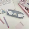 59193 Estojo de Lápis Estrela Anjo Nicho Caixa de Papelaria de Grande Capacidade Estojo de Lápis de Papelaria para Estudante de Ensino Médio de Aparência Sofisticada