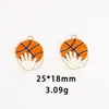 [Original] Serie Deportiva Jugador de Baloncesto Uniforme de Baloncesto Accesorios de Aleación con Goteo de Aceite Collar Pendientes Colgante