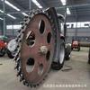 Zanjadora de discos de tracción Construcción de pavimentos Ranuradora Colocación de tuberías de agua Zanjadora