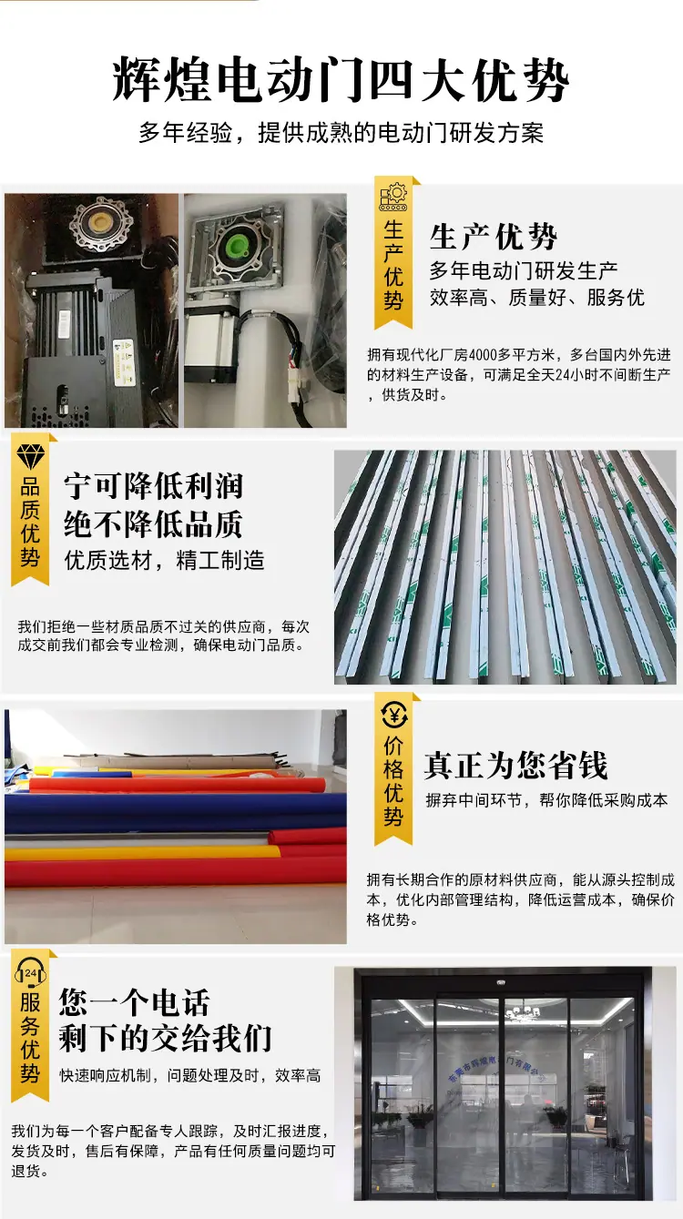 自动透明卷闸门