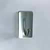 Gancho Adesivo de Aço Inoxidável 304 Sem Furos Transfronteiriço, Gancho Forte Sem Marcas, Gancho para Toalha, Gancho para Roupas, Gancho de Metal Montado na Parede da Cozinha