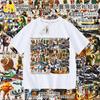 Camiseta Infantil Ropa Hombre Palo de Madera Tongtongge Montaña y Mar Extranjero Abstracto Camisa Clásica de Manga Corta Verano para Niños Tendencia Ins