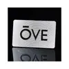 Letreros Metálicos de Acero Inoxidable 304 Cepillado de Alto Brillo, Placas de Aluminio Estampadas Serigrafiadas con Láser, Placas de Identificación de Aleación de Zinc, Logos Personalizados
