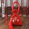 Bolsa de Dulces para Boda Portátil con Borla, Artículos para Boda, Bolsa de Dulces de Boda de Recuerdo, Bolsa para Huevo de Luna Llena, Bolsa de Empaque, Caja de Dulces de Boda