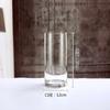 Vaso de Vidro Transparente Reto Simples para Flores Frescas, Bambu Cultivado em Água, Recipiente para Arranjo Floral, Decoração de Mesa para Sala de Estar em Casa Atacado