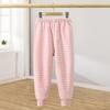 Nuevos Calentadores de Algodón Coloridos para Niños, Pantalones Casuales para el Hogar de Bebé, Categoría a Pijamas para Niños, Pantalones Ajustados para Niñas