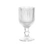 Taça de Champanhe Vidro Listrado Vertical Copo de Iogurte de Vidro Taça de Vinho Copo para Bebida Fria Taça de Coquetel com Bolhas