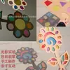 Película Film de Foto Transparente para Encuadernación A4 Lámina de Plástico PVC de Colores Translúcida Lámina para Sombras y Luz Hecha a Mano DIY Filtro de Color Pintura
