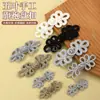 Accesorios de Ropa Tradicional China, Broches de Rana para Cheongsam, Botones Hechos a Mano de Libélula con Hilo Dorado de Cinco Hojas, Botones de Estilo Nacional