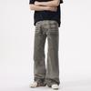 2025 Nuevos Jeans de Otoño para Hombre Sueltos Talla Grande Retro Lavados Juventud Elegantes Rectos Casuales Modernos