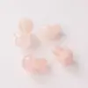 Piedra en bruto amatista 2cm hongo pequeño cristal natural gema adorno piedra curativa cristal rosa forma alargada directo de fábrica