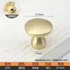 Manija de gabinete moderna de lujo ligero estilo francés bola irregular dorada y plateada manija de gabinete manija de cajón de armario manija de mueble