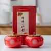 Caqui Ruyi Tarro de Caqui de Cerámica tamaño pequeño Tarro de Té Dulces Decoración de Boda Tarro de Dulces Caqui Grande Tarro para Fruta Seca