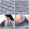 Tapete Antiderrapante com Textura Xadrez Clássico Tapete Doméstico Ecológico Tapete de Chão com Ventosa para Banheiro Tapete para Banho no Chão do Banheiro Venda por Atacado