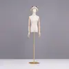 Loja de Roupas Maniquins Props Feminino Corpo Inteiro Feminino Prateleira de Maniquim Mesa de Exposição Estilo Coreano Boneca Falsa Suporte de Exposição Meio Corpo