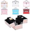 Caja de Herramientas de Mano de Aleación de Aluminio para el Hogar, Médica, Almacenamiento Conveniente, Caja de Aluminio para Belleza, Uñas, Peluquería, Joyería