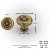 Puxadores Vintage de Liga de Alumínio Estilo Francês para Portas de Guarda-Roupa, Armários, Gavetas, Sapateiras, Móveis, Puxadores de Armário de Bronze Antigo Estilo Americano de Luxo Leve