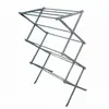 Perchero plegable para ropa de casa, perchero de pie para ropa, estante de almacenamiento, toallero de pie simple de varias capas de gran capacidad para interiores y exteriores