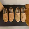 Mocasines Planos Estilo Old Money para Mujer 2026 Otoño/Invierno Nueva Llegada Slip-on Aumento Interno de Altura 3cm Versátil Suela Suave Mujeres Embarazadas para Ir al Trabajo