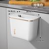 Cubo de Basura para Baño Montado en Pared para Huecos Hogareño Cubierto para Inodoro con Tapa Cocina Colgante de Pared Colgante de Pared para Inodoro