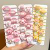El Tendón de Goma Pequeño del Bebé No Golpea el Cabello Duradero y Elástico Tocado de Tamaño Pequeño para Niñas Diadema Coreana para Bebé Linda de Dibujos Animados