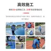 Cancha de baloncesto de superficie elástica de Silicona PU para interior y exterior Construcción Gimnasio Escolar pintura de piso a base de agua acrílica elástica